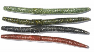 Set of soft plastic worms